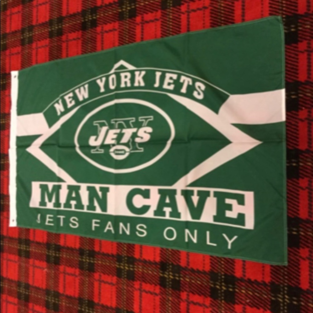 Brand new New York Jets banner flag
